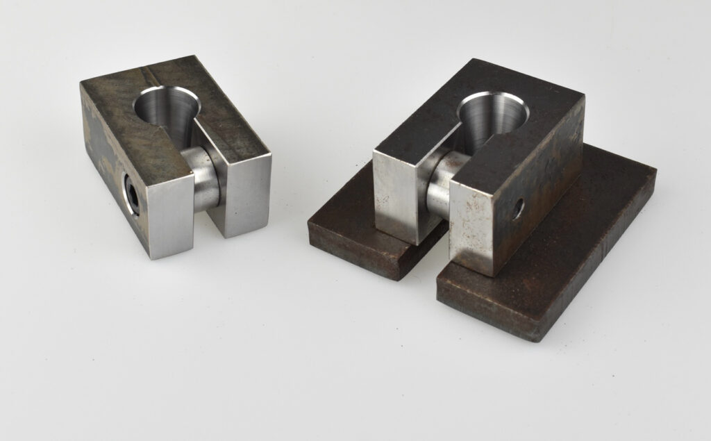 Traditional single cable lock-off anchors